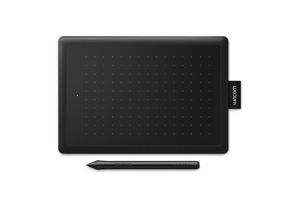 

Графические планшеты и дигитайзеры Wacom, One Medium (CTL-672) (black-red)