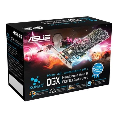 ASUS Xonar DGX 5.1 PCI-E (С-Media Oxygen СMI8786)