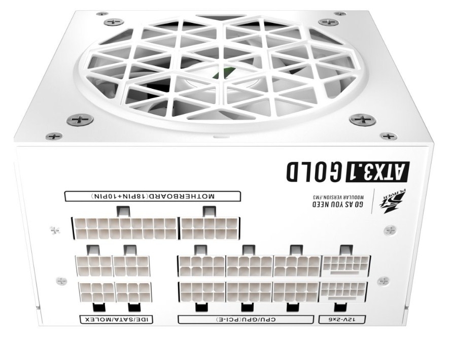 1STPLAYER NGDP Gold 1000W WHITE 80+ Gold ATX3.1 HA-1000BA4-WH