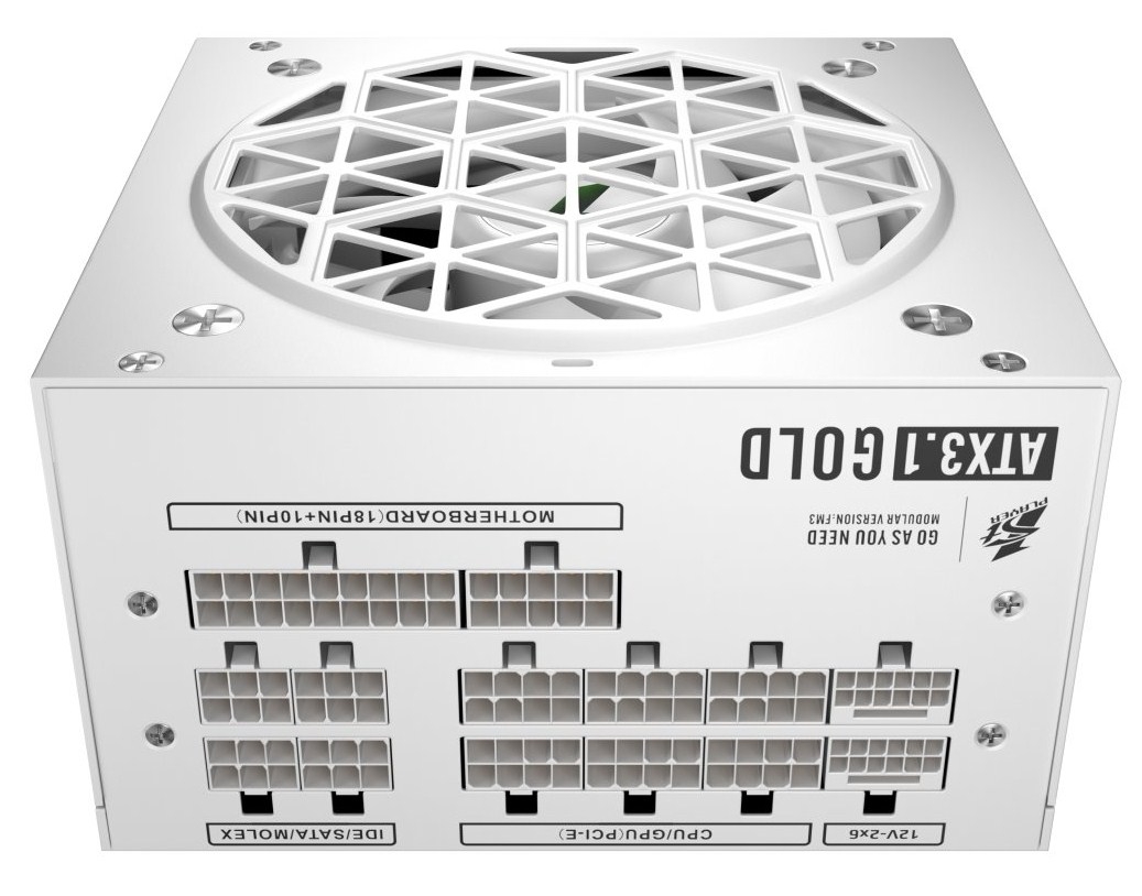 1STPLAYER NGDP Gold 750W WHITE 80+ Gold ATX3.1 HA-750BA4-WH
