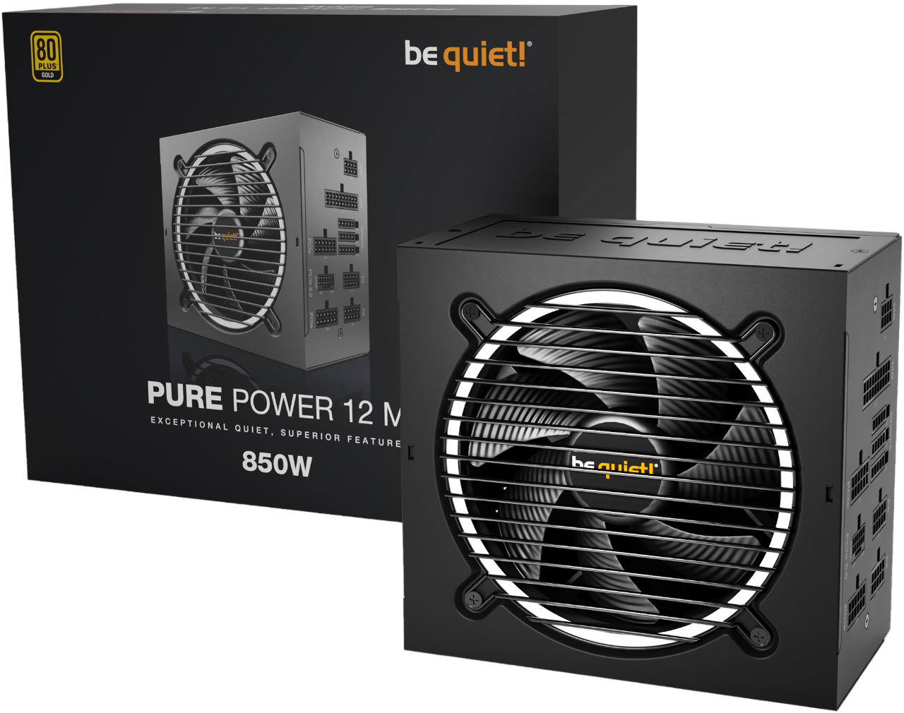 Be quiet! Pure Power 12 M 850W Gold ATX 3.0 BN344