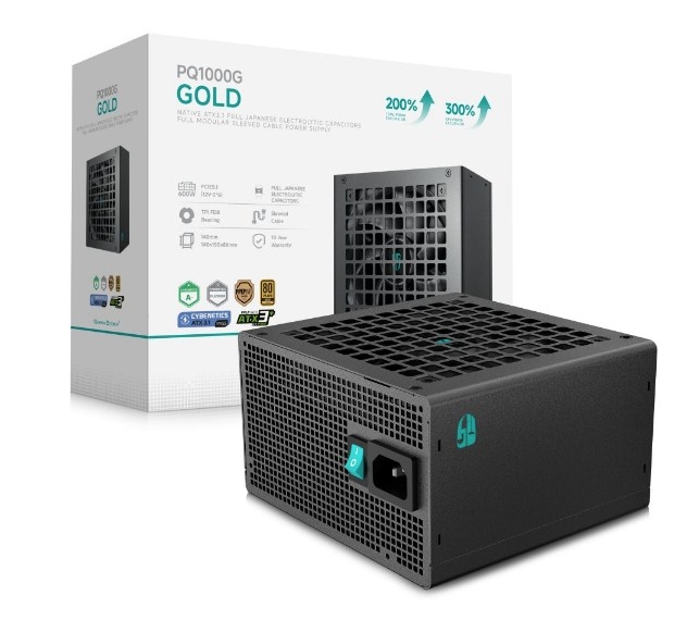 Deepcool GAMERSTORM PQ1000G 1000W ATX 3.1 80+ GOLD