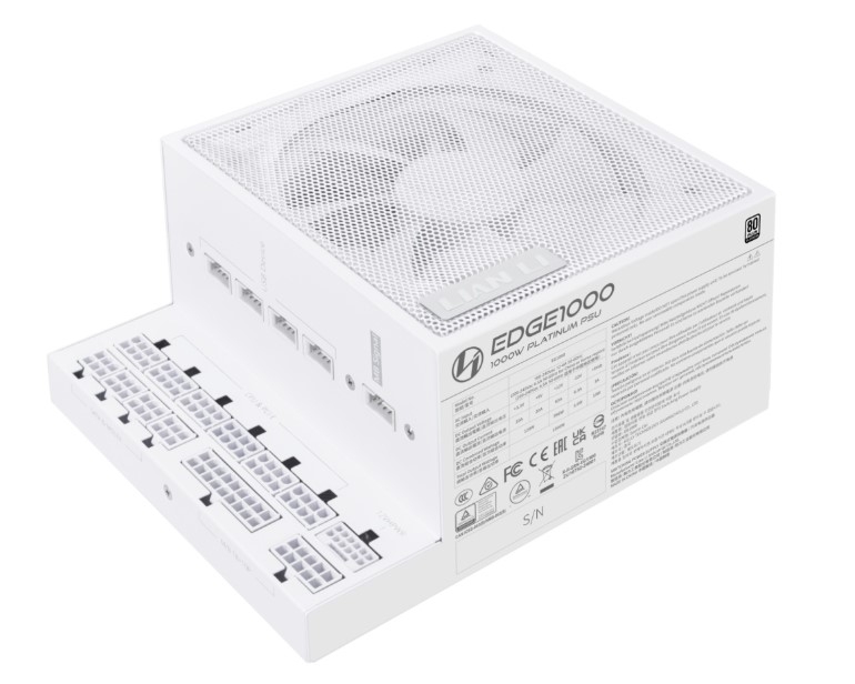 LIAN LI EDGE 1000W ATX3.1 80+ Platinum EG1000 WHITE