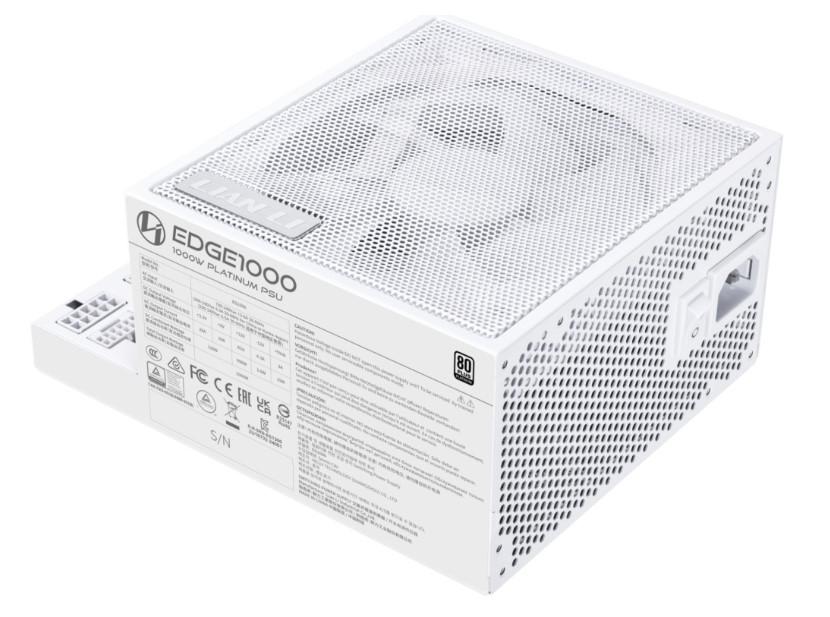 LIAN LI EDGE 1000W ATX3.1 80+ Platinum EG1000 WHITE