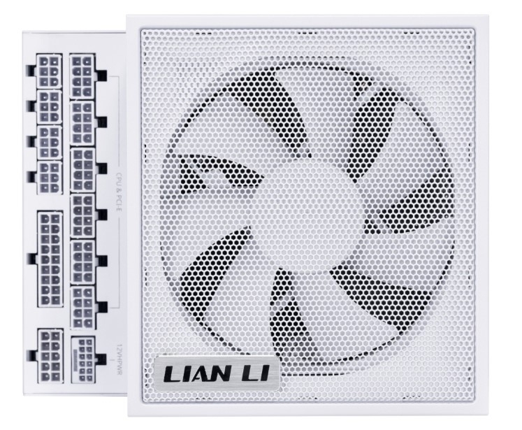 LIAN LI EDGE 1000W ATX3.1 80+ Platinum EG1000 WHITE