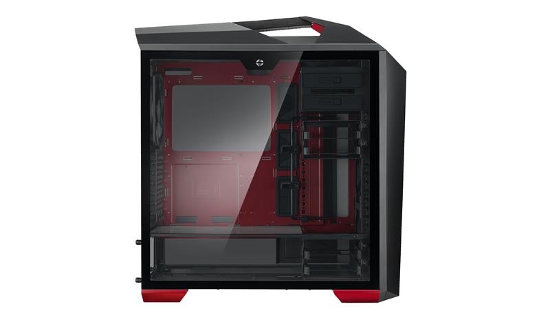 Cooler Master MasterCase MC500MT (MCM-M500T-RH5N-S00) w/o PSU Black/red