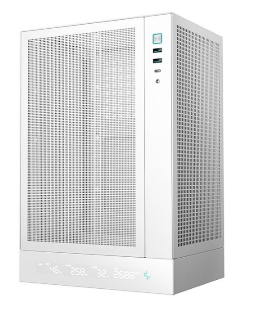Deepcool CH170 DIGITAL WH mini-ITX
