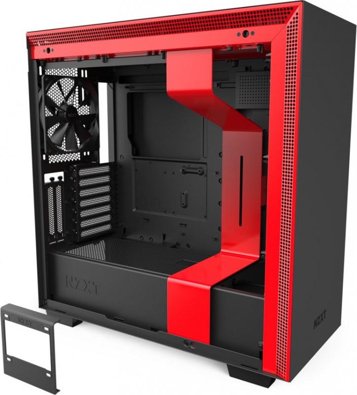 NZXT H710i CA-H710i-BR black/red без БП E-ATX