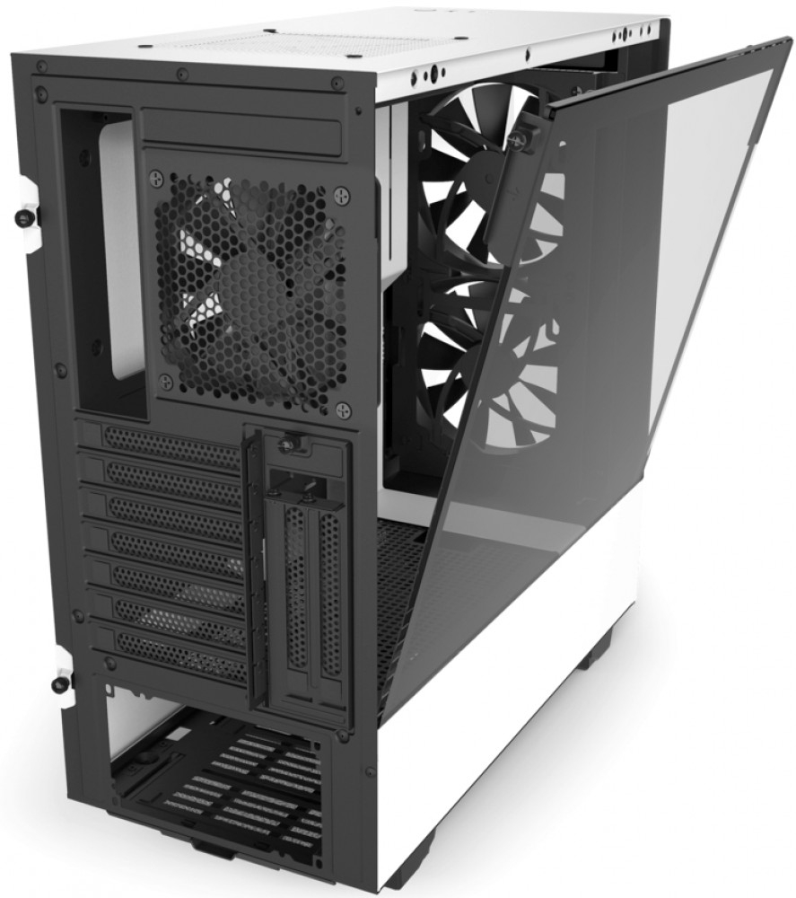 NZXT H510 Elite CA-H510E-W1 белый без БП ATX