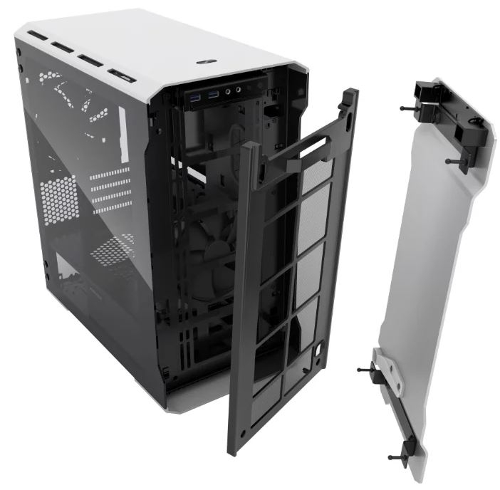 PHANTEKS Enthoo Evolv mATX Tempered Glass Silver