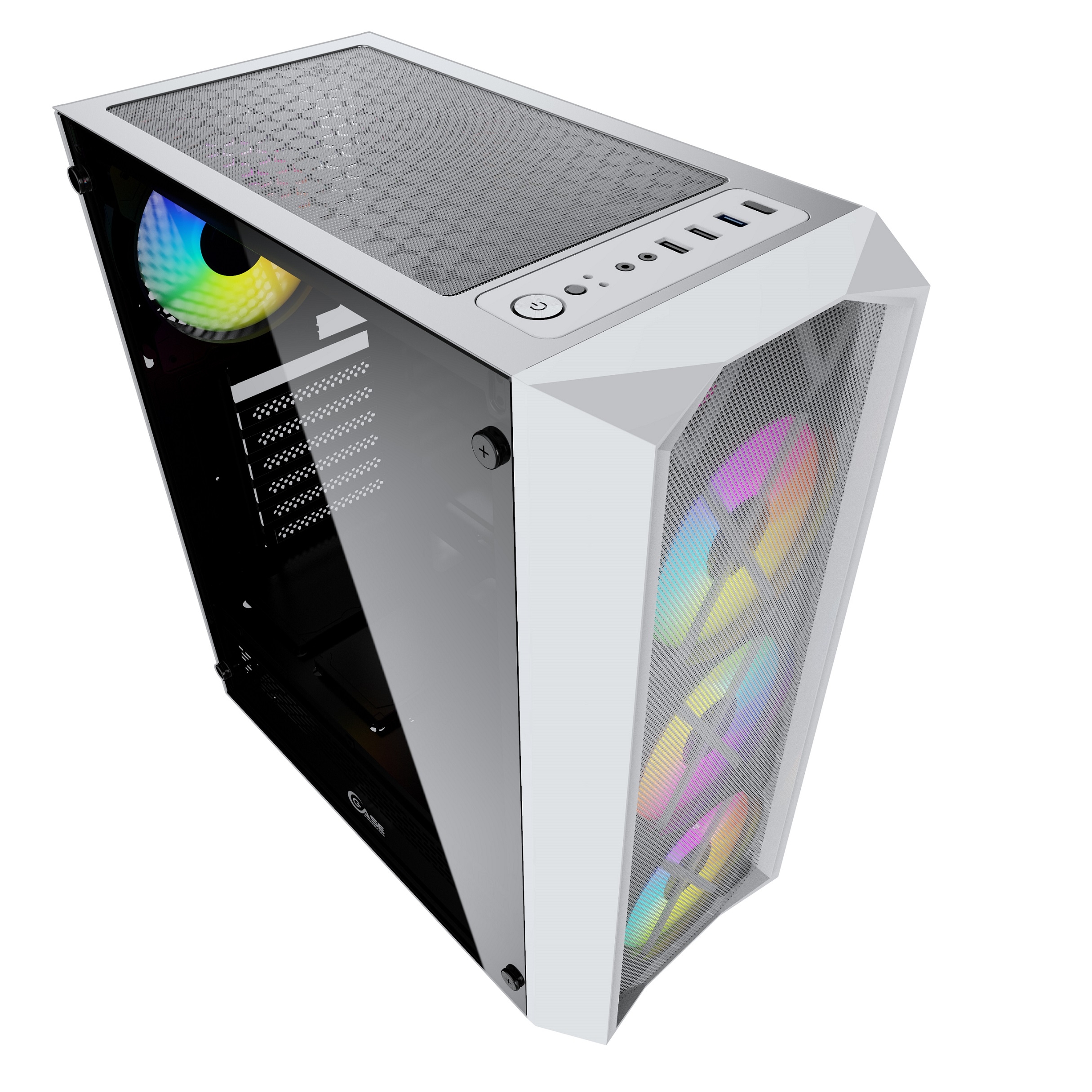 Powercase Rhombus X4 White (CMRMW-L4)