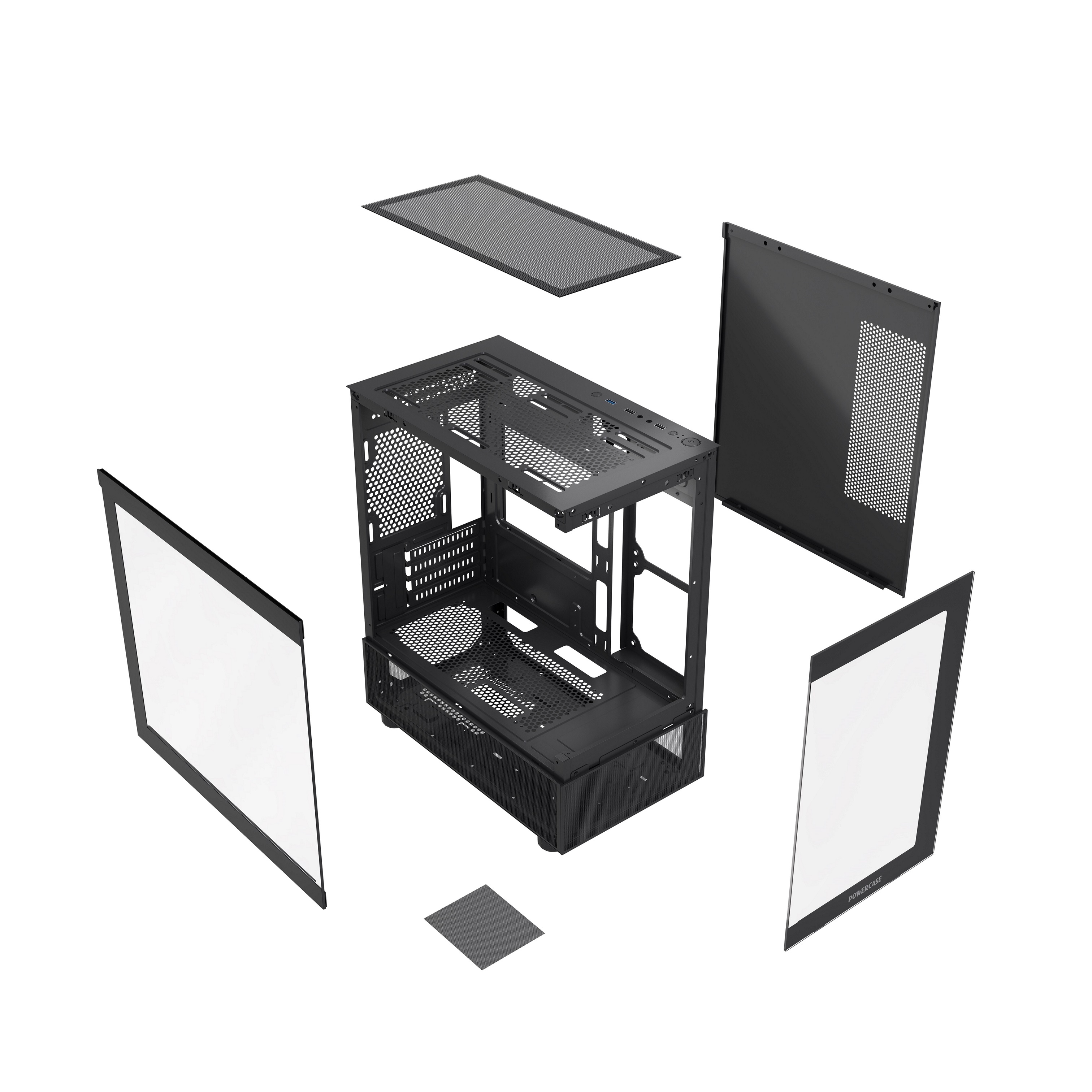Powercase Vision Micro M2 Black CVMBM2-L0