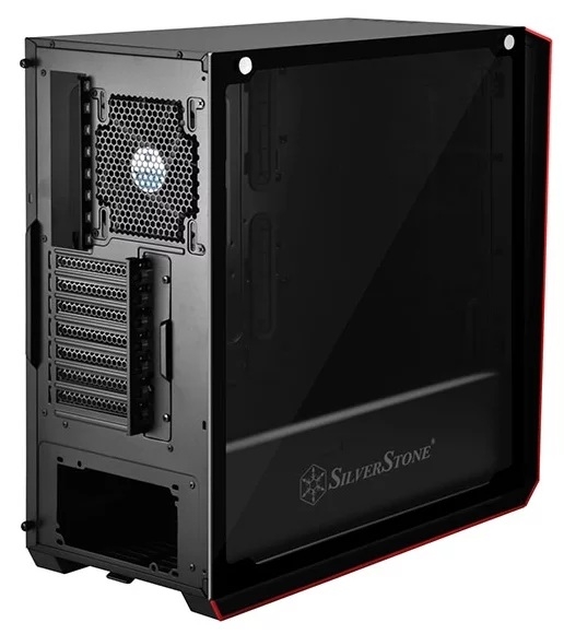 Silverstone RedLine SST-RL07B-G ATX Black/red