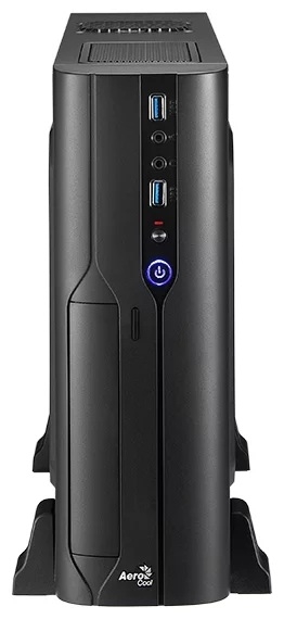 Aerocool CS-101 slim desktop 400W Black