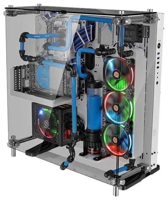 Thermaltake Core P5 Tempered Glass Snow Edition CA-1E7-00M6WN-01 White