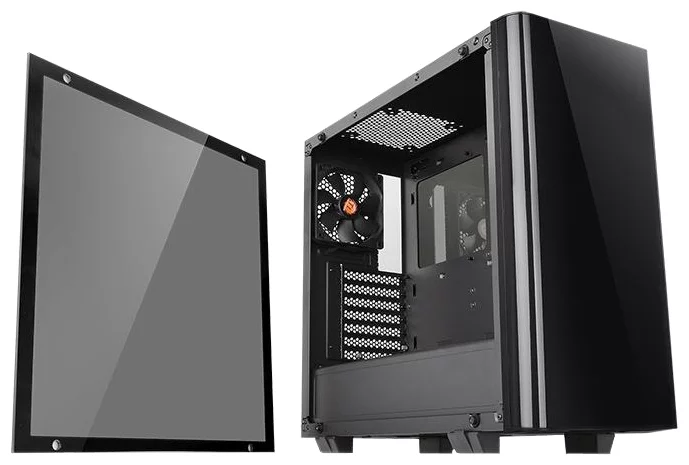 Thermaltake View 21 Tempered Glass CA-1I3-00M1WN-00 Black