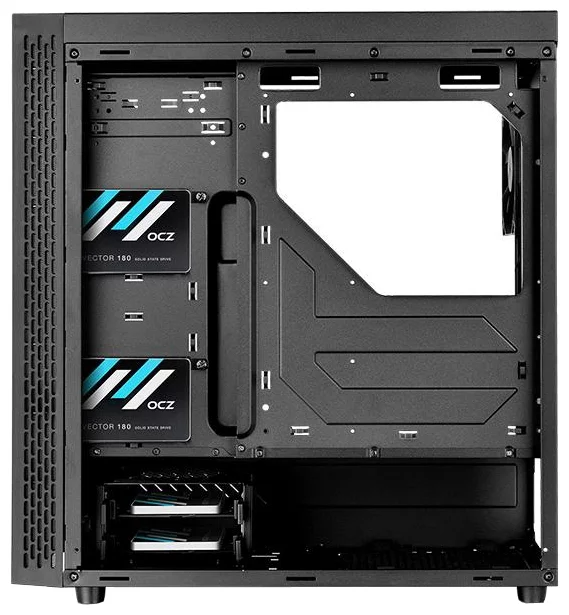 Thermaltake View 22 Tempered Glass CA-1J3-00M1WN-00 Black