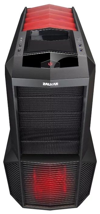 Zalman Z11 Plus HF1 Black/red