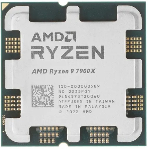 AMD Ryzen 9 7900X Zen 4 (AM5, 12x4700 МГц, L3 65536Kb)