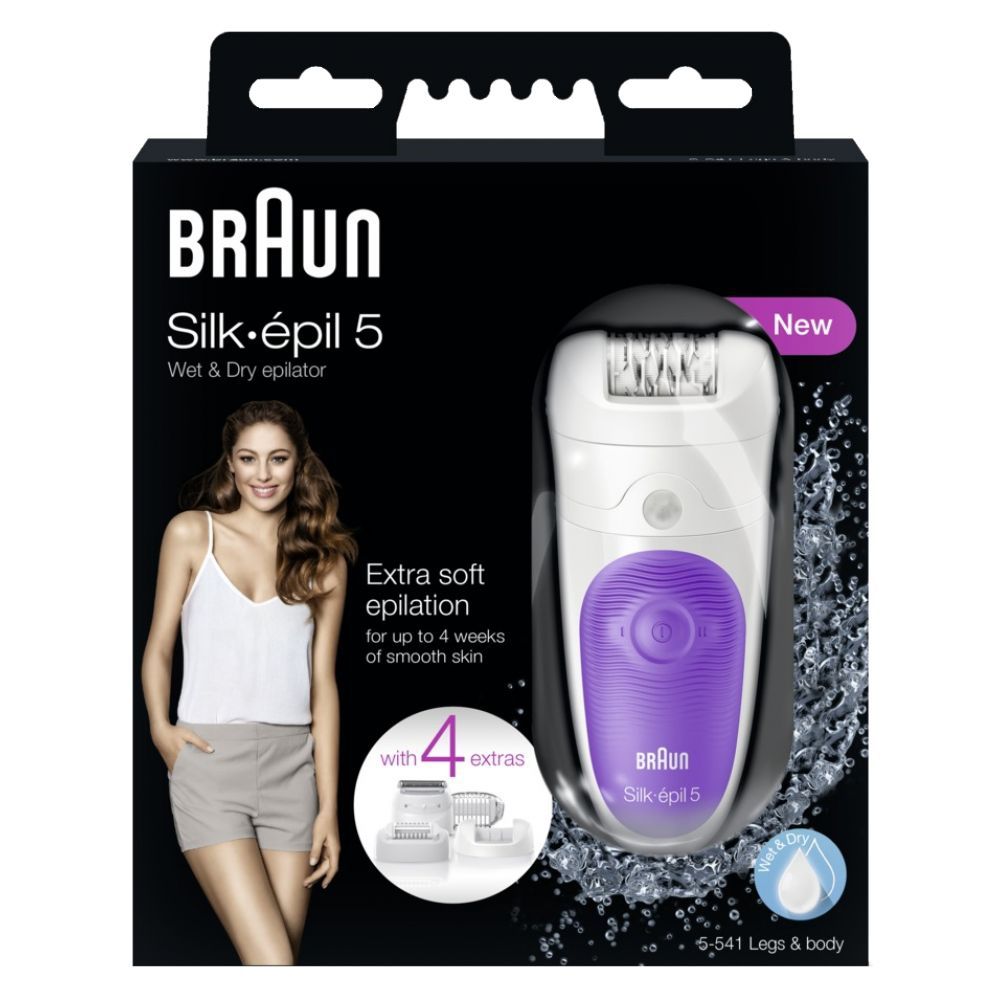 Braun эпилятор 5-541 Silk-epil 5 Wet & Dry