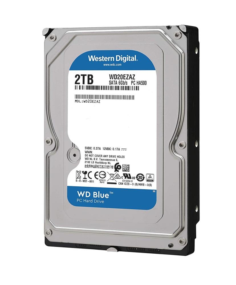 

Жесткий диск Western Digital, Blue Desktop 3.5" 2Tb WD20EZAZ