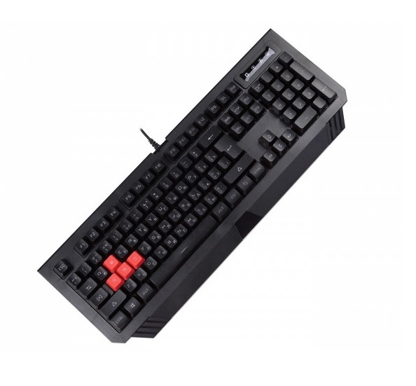 A4Tech B125 черный USB Multimedia Gamer LED