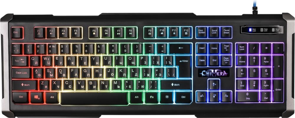 

Клавиатура Defender, игровая CHIMERA GK-280DL RGB USB (black)