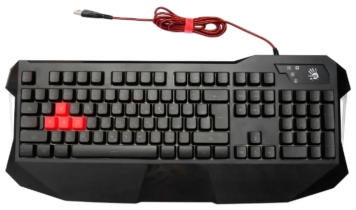 A4Tech B130 черный USB Gamer LED