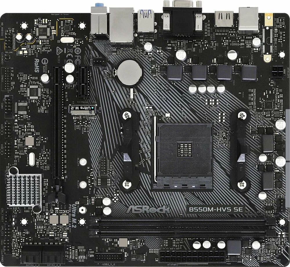 ASRock B550M-HVS SE sAM4