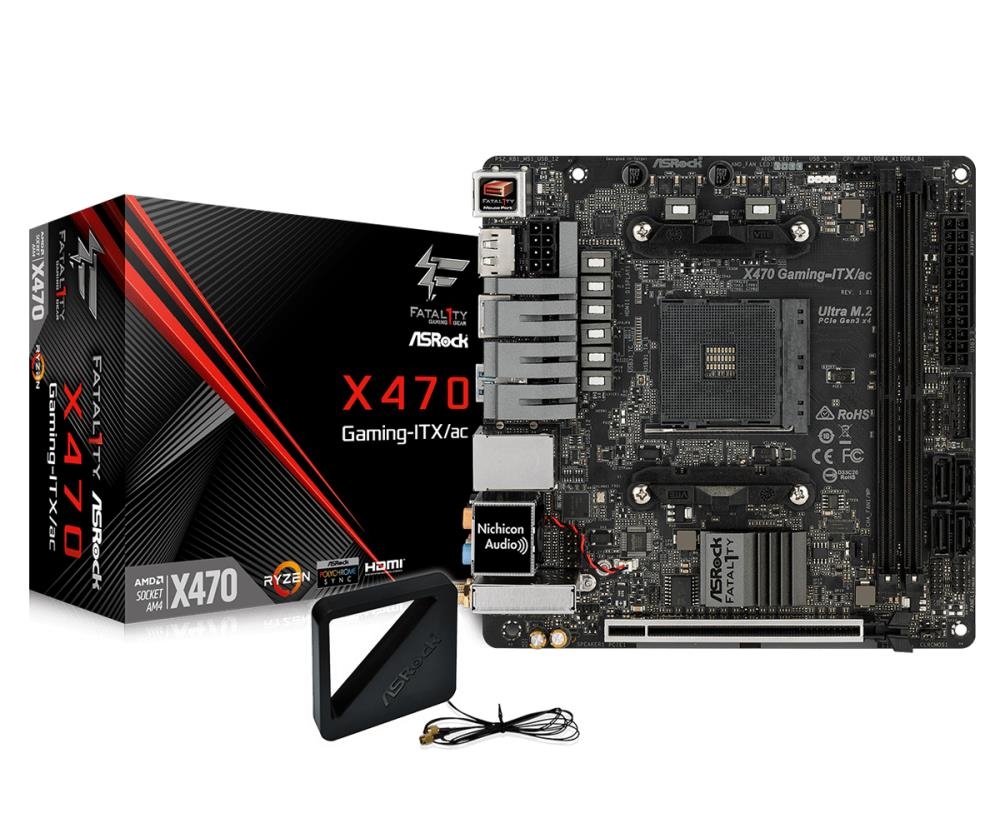 ASRock Fatal1ty X470 Gaming-ITX/ac sAM4