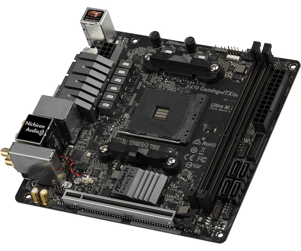 ASRock Fatal1ty X470 Gaming-ITX/ac sAM4