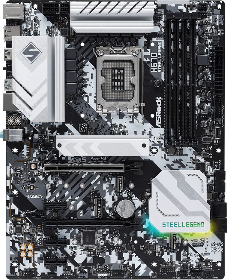 ASRock H670 STEEL LEGEND LGA1700