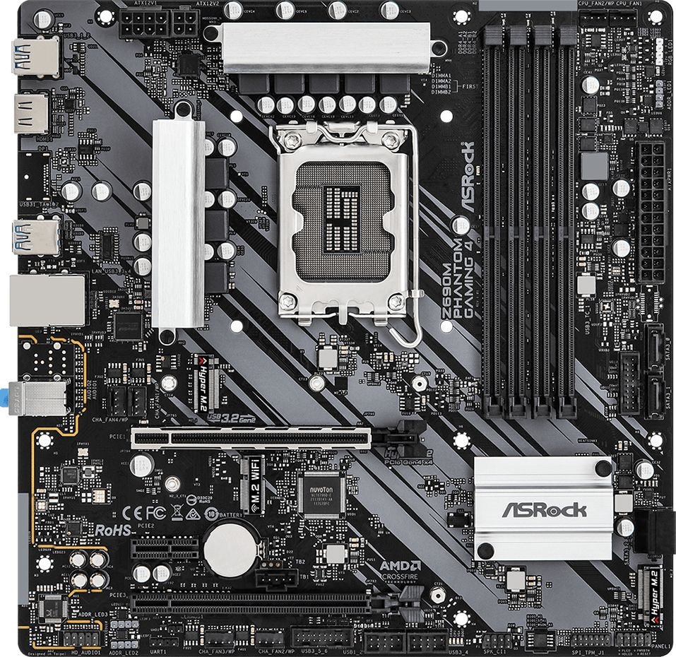 ASRock Z690M PHANTOM GAMING 4 LGA1700