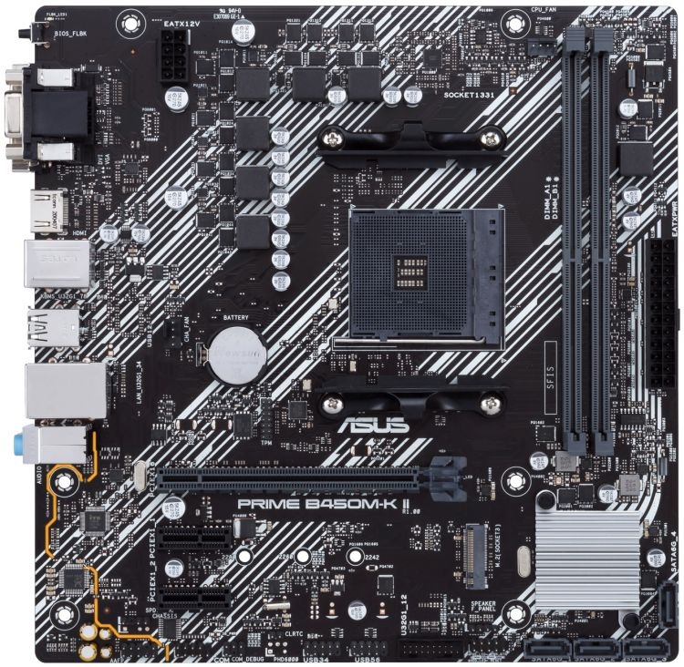 ASUS PRIME B450M-K II sAM4