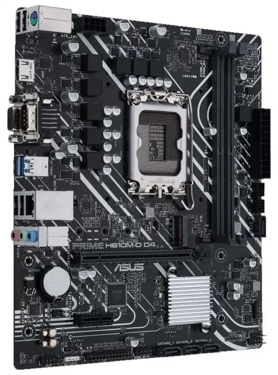 ASUS PRIME H610M-D D4 LGA1700