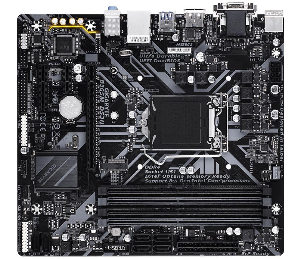 GigaByte B365M DS3H (rev. 1.0) LGA1151 v2