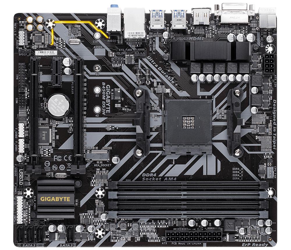 GigaByte B450M DS3H sAM4