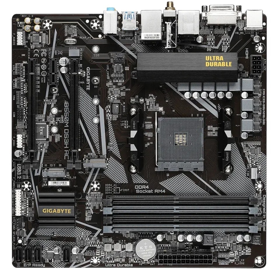 GigaByte B550M DS3H AC sAM4