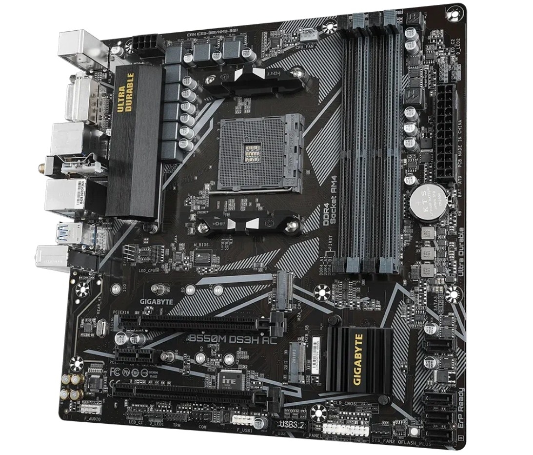 GigaByte B550M DS3H AC sAM4