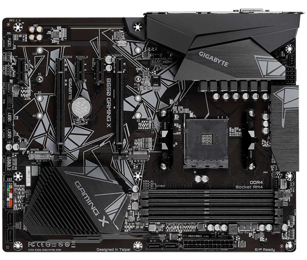 GigaByte B550 GAMING X V2 sAM4