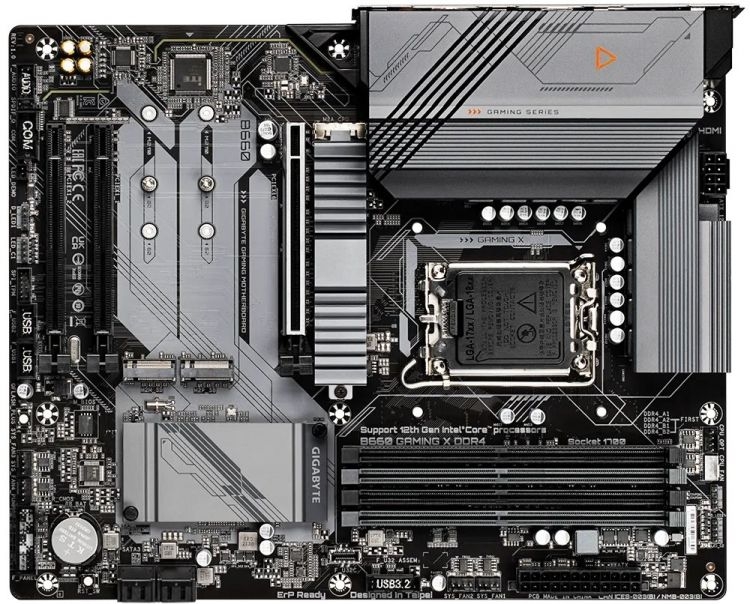 GigaByte B660 GAMING X DDR4 LGA1700