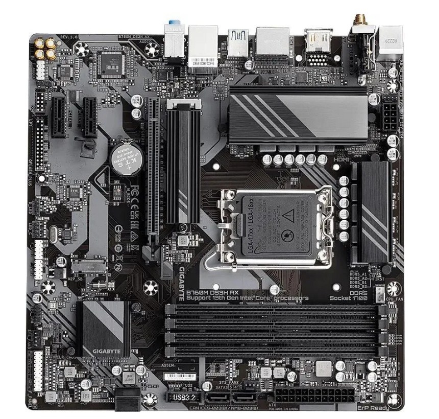 GigaByte B760M DS3H AX LGA1700