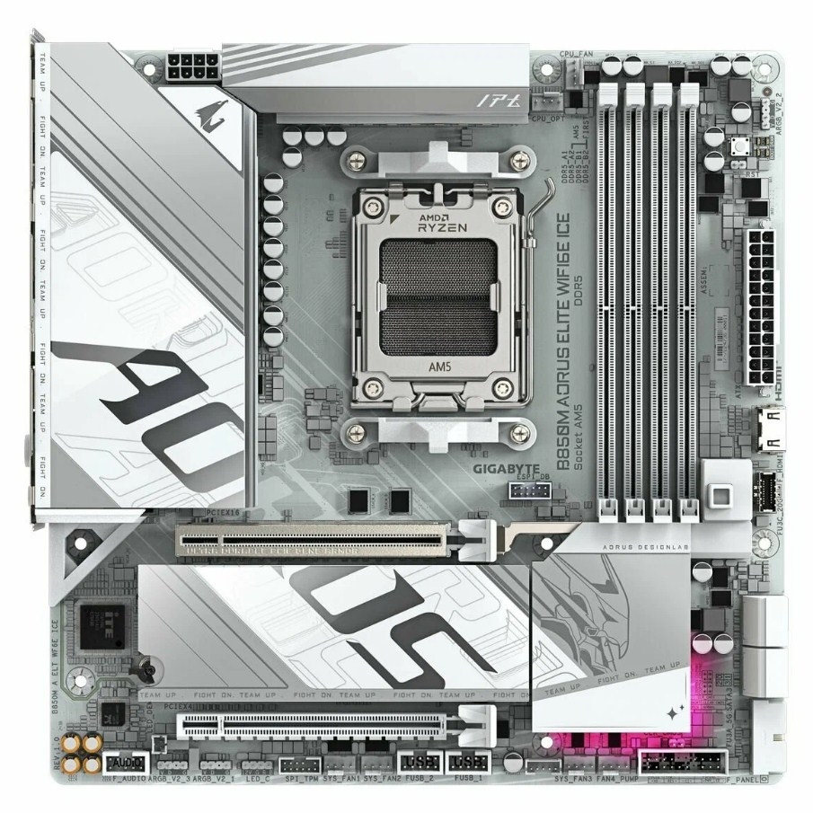 GigaByte B850M AORUS ELITE WIFI6E ICE sAM5
