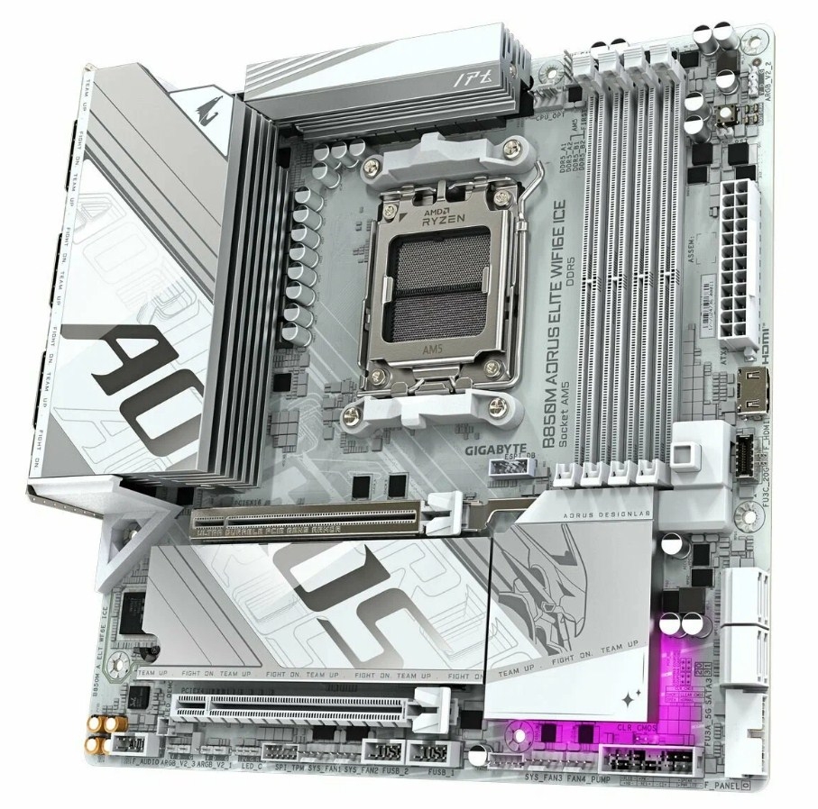GigaByte B850M AORUS ELITE WIFI6E ICE sAM5
