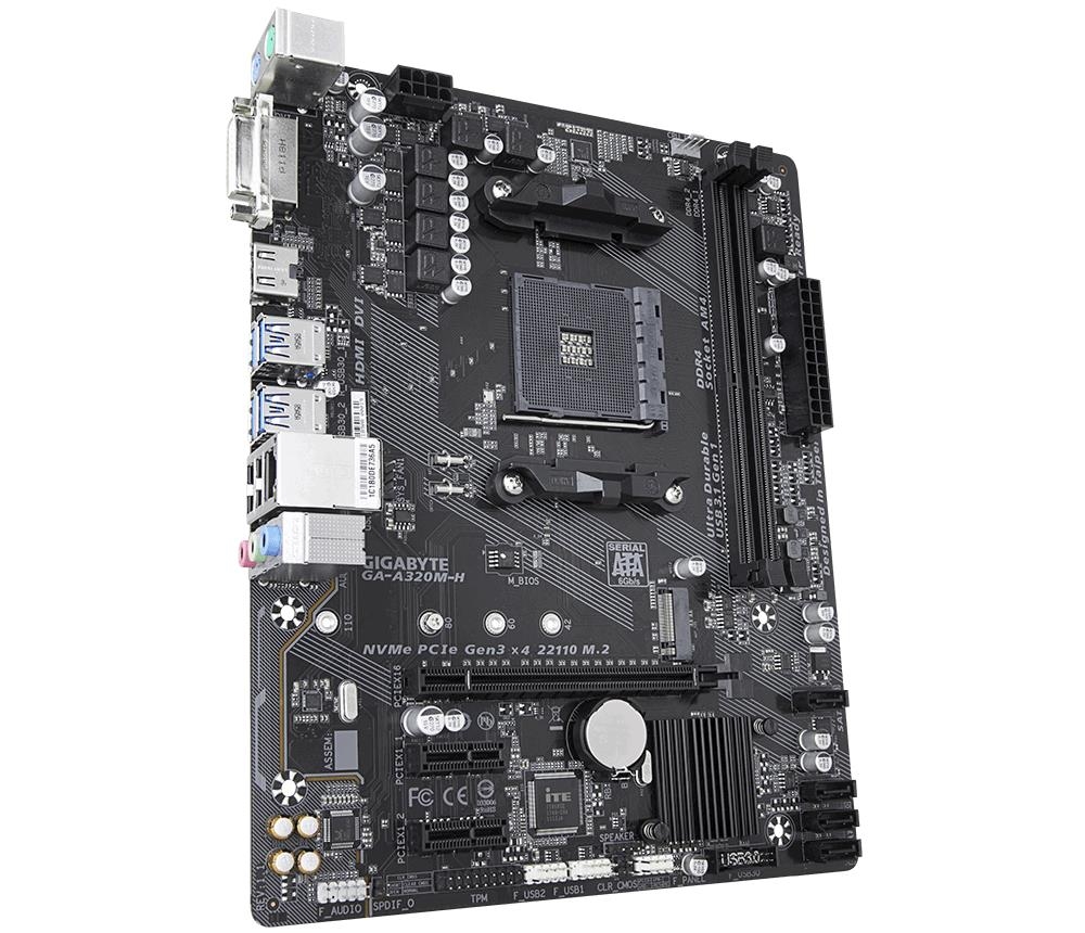 GigaByte GA-A320M-H (rev. 1.1) AM4