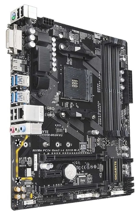 GigaByte GA-AB350M-DS3H V2 sAM4