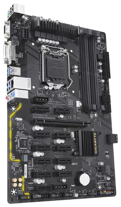 GigaByte GA-B250-FinTech (rev. 1.0) s1151