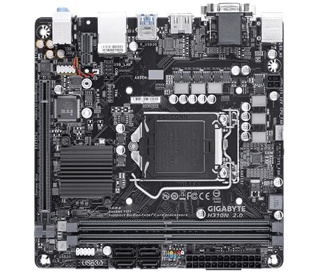 GigaByte H310N 2.0 mini-ITX LGA1151 v2