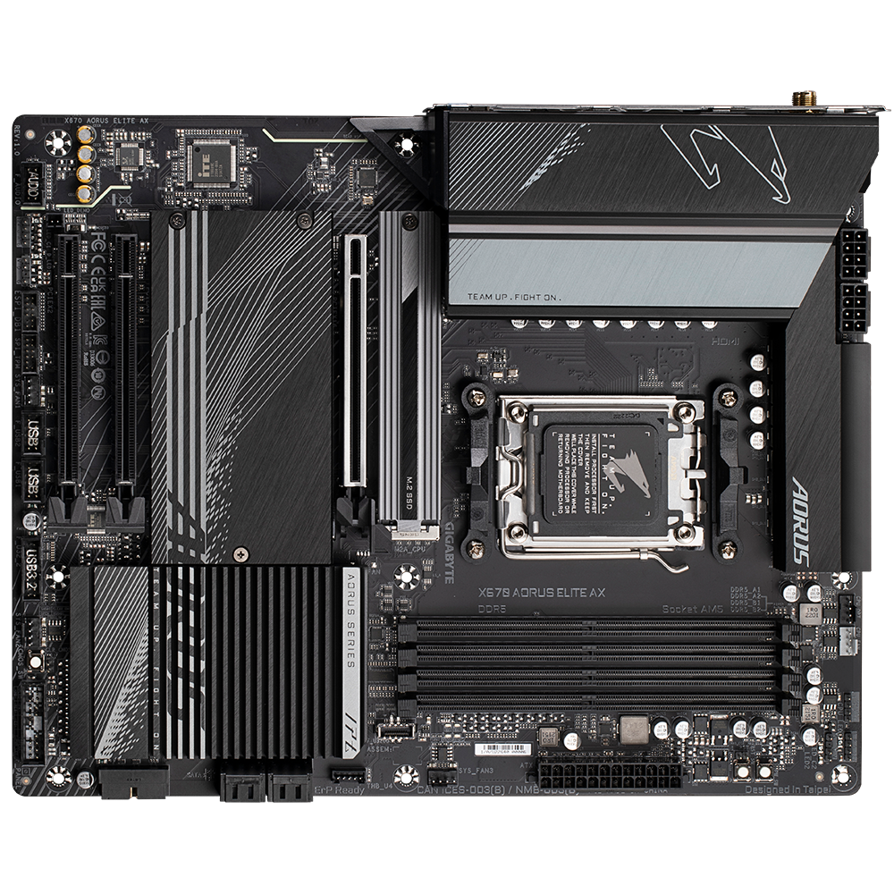 GigaByte X670 AORUS ELITE AX (rev. 1.1) sAM5