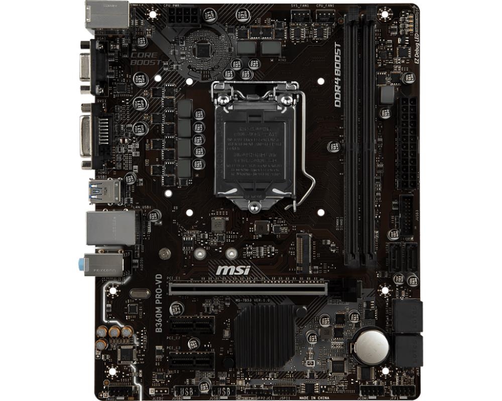 MSI B360M PRO-VD s1151 v2